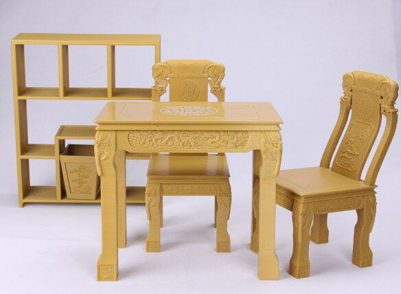 3D打印中式復古桌椅 3D打印家具,3D打印桌椅,3D打印沙發,3D打印藝術品,3D打印平臺,3D打印服務,3D企業平臺