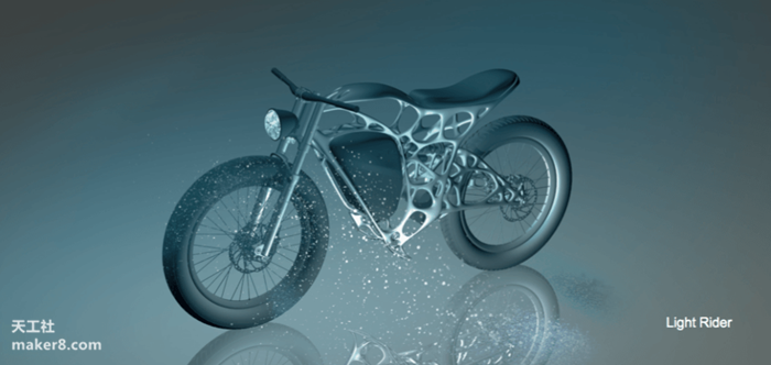 這樣拉風的摩托你想要么 首輛仿生3D打印電動摩托誕生記

3D打印摩托,3D打印電動摩托,仿生設計的概念,仿生設計案例,結構仿生設計