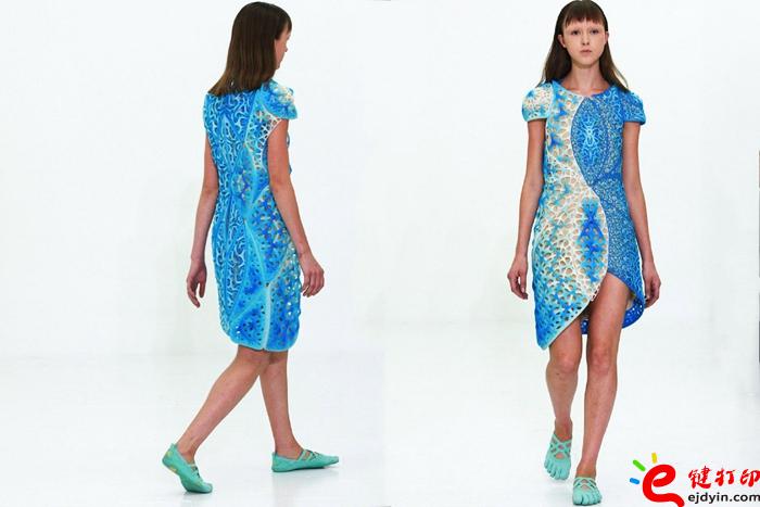 threeASFOUR在紐約時(shí)裝周盡情展示無孔不入的3D打印技術(shù)設(shè)計(jì)服裝特點(diǎn)