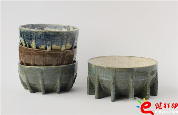 3D打印陶瓷作品展示,3d打印陶瓷粉末材料 景德鎮(zhèn)結(jié)合3D打印雕刻技術(shù)顛覆傳統(tǒng)手工制陶
